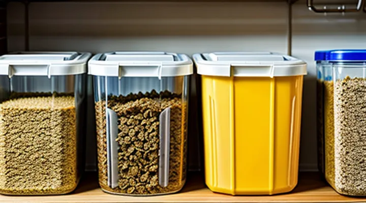 How to Store Dry Food Properly to Prevent It from Becoming Toxic.