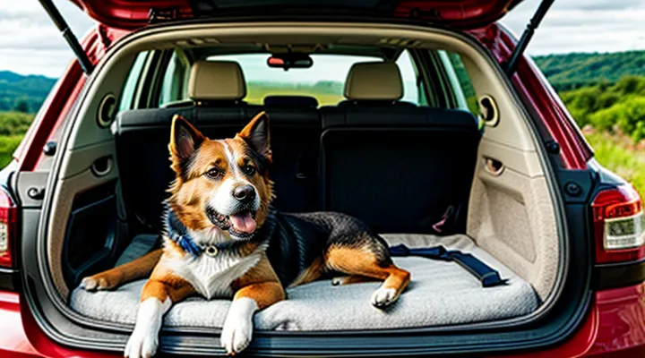 Instruction: how to accustom a dog to car travel without stress and nausea.