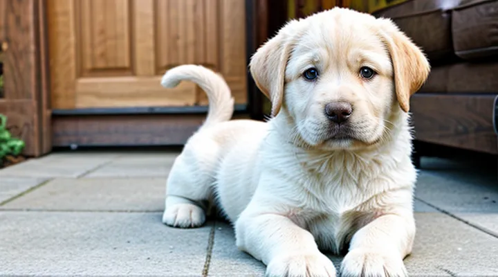 Instruction: how to choose a Labrador puppy that will not wreck the apartment.