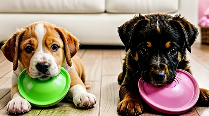 Instruction: how to choose safe toys for a puppy.