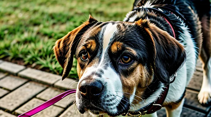 Instruction: how to choose the right muzzle that will not torment a dog.