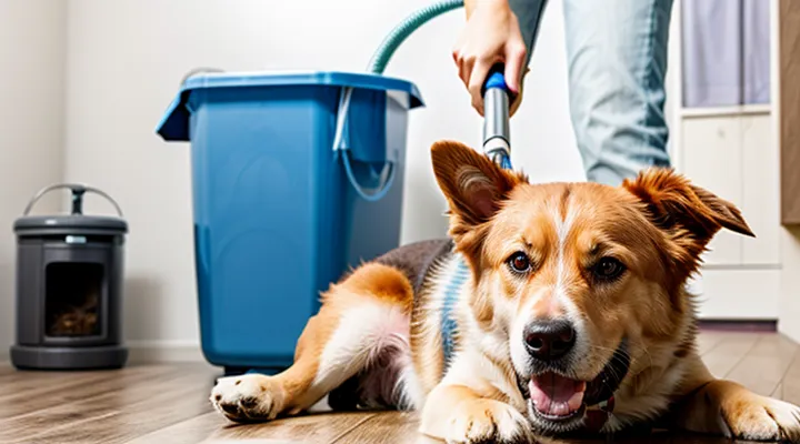 Instruction: how to clean a dog's teeth to avoid a visit to the veterinarian.