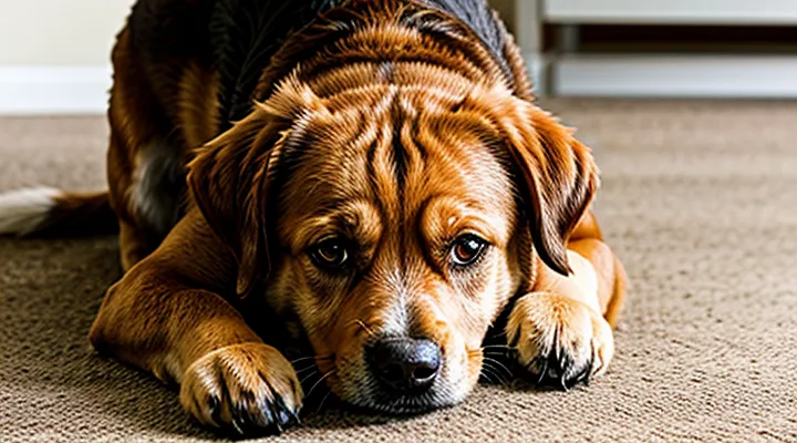 Instruction: how to determine a dog's emotional state by its ears.