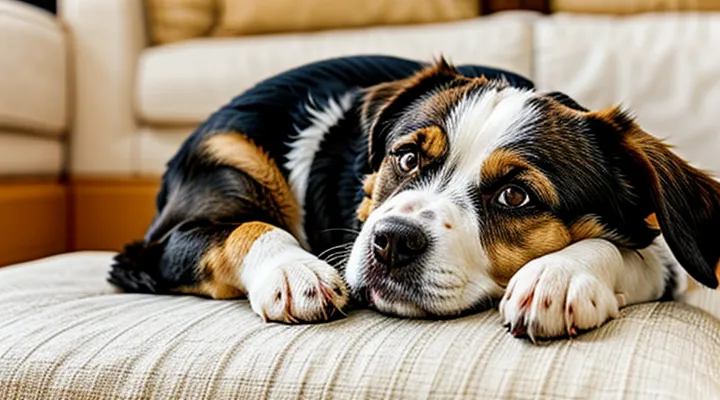 Instruction: how to determine if a dog is overweight and create a diet plan.