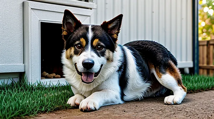 Instruction: how to house-train an adult rescue dog.