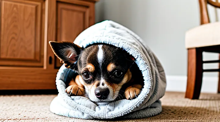 Instruction: how to keep a Chihuahua from getting cold in winter.
