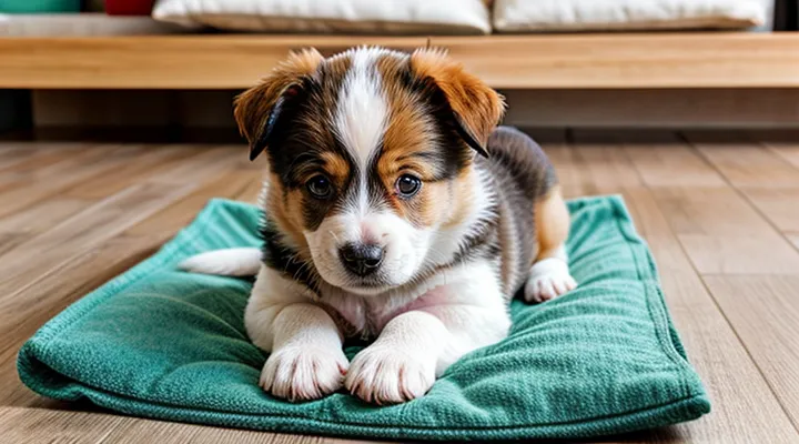 Instruction: how to know if a puppy is healthy.