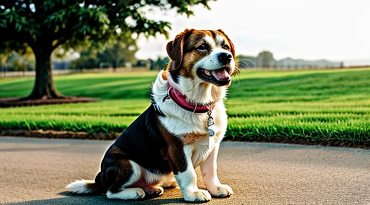 Instruction: how to know that a dog is happy living specifically with you.