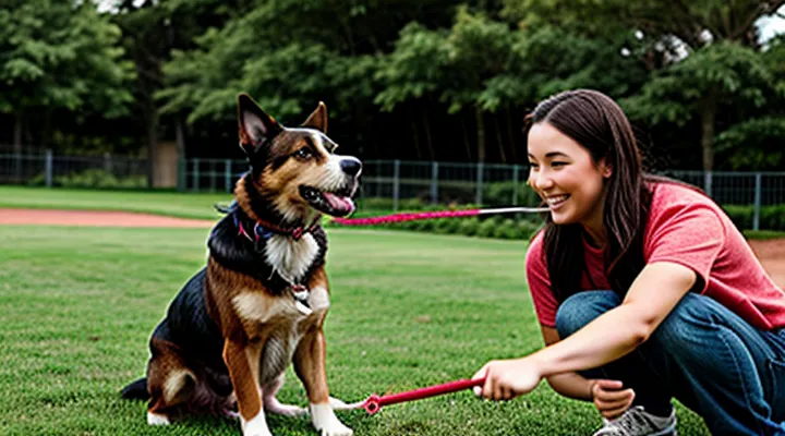 Instruction: how to play tug-of-war with a dog correctly.