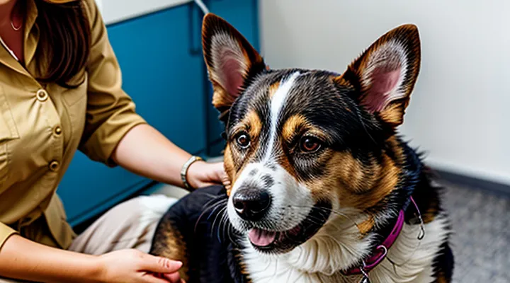 Instruction: how to prepare a dog for a visit to the veterinary clinic.