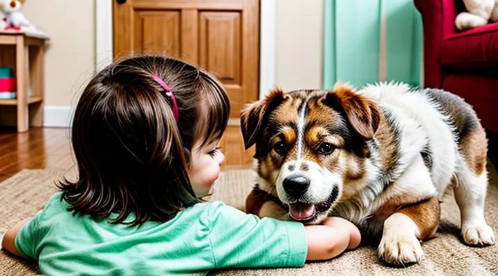 Instruction: how to prepare a dog for the arrival of a child in the family.