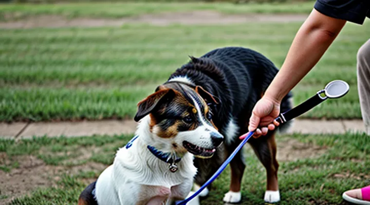 Instruction: how to properly discipline a dog without breaking its psyche.
