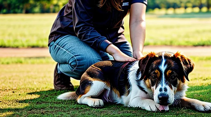 Instruction: how to provide first aid to a dog for heatstroke. Instruction: how to provide first aid to a dog for heatstroke.