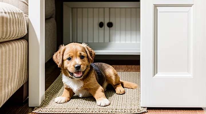 Instruction: how to puppy-proof a home.