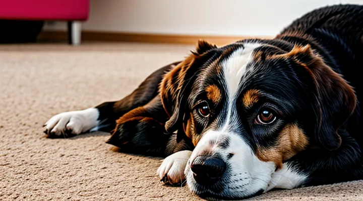 Instruction: how to recognize a heart attack in a dog.