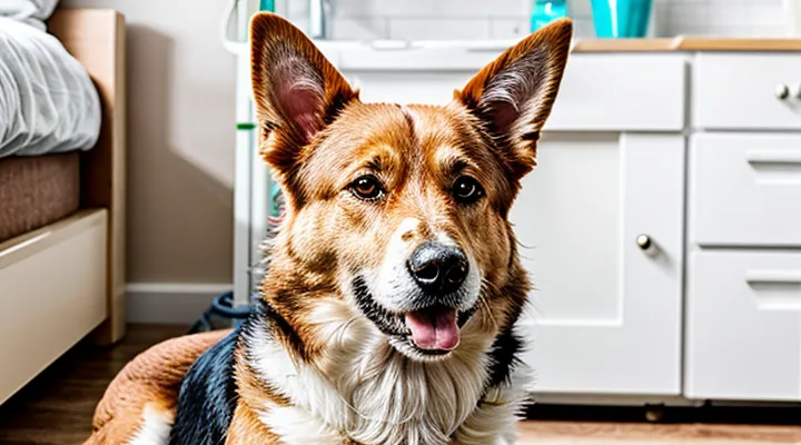 Instruction: how to recognize cystitis in a dog and alleviate its condition.
