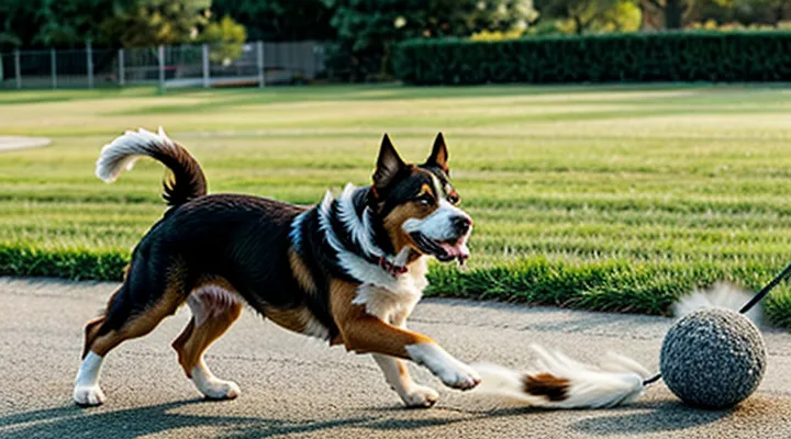 Instruction: how to stop a dog's destructive behavior in your absence.