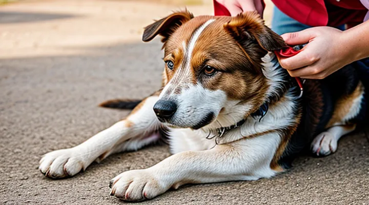 Instruction: how to stop bleeding if a dog cuts its paw.