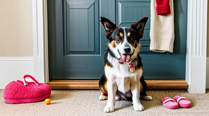 Instruction: how to teach a dog to fetch slippers and other items.