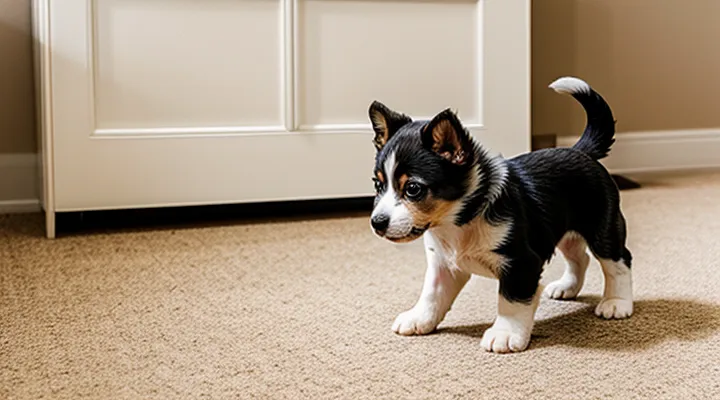 Instruction: how to teach a puppy the «leave it» command.