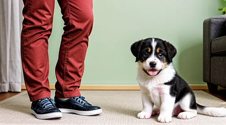 Instruction: how to teach a puppy the «sit» command on the first try.