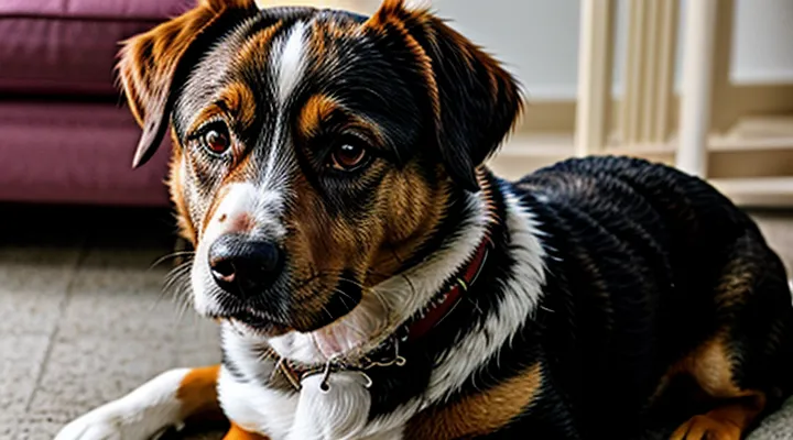 Instruction: how to tell if a dog is deeply offended.