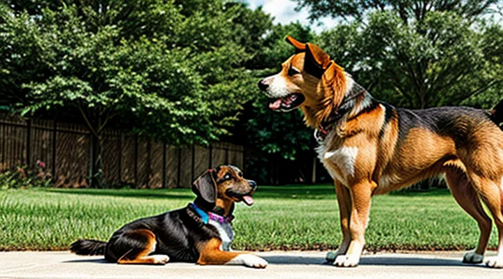 Instruction: how to tell if a dog is hot and how to help it.