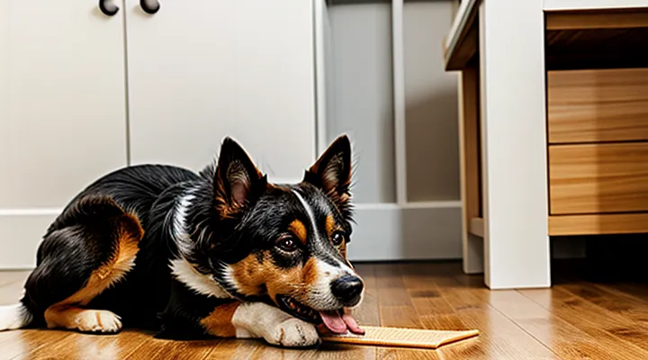 Instruction: how to train a dog not to beg for food while you are eating.