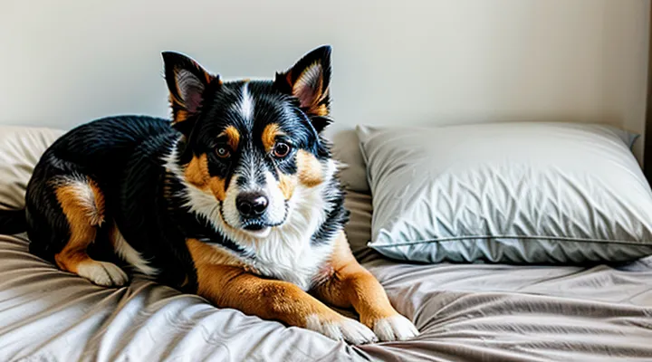 Instruction: how to train a dog not to sleep on the bed once and for all.