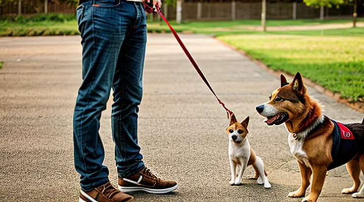 Instruction: how to train a dog to stop barking at other dogs.