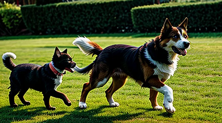 Instruction: how to train a dog to stop chasing cats.