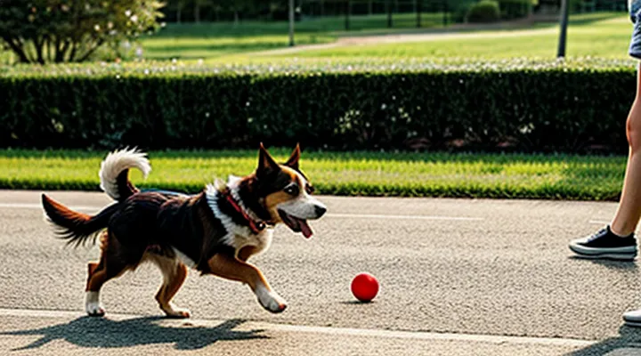 Instruction: how to train a dog to stop chasing its own tail.
