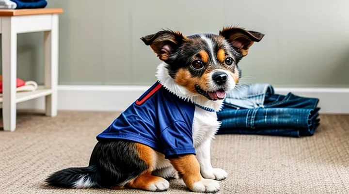 Instruction: how to train a dog to stop pulling on clothes.