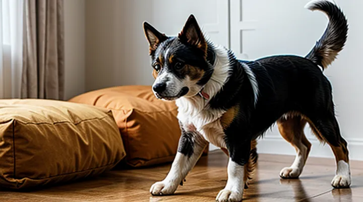 Instruction: how to understand a dog's dreams by its movements.