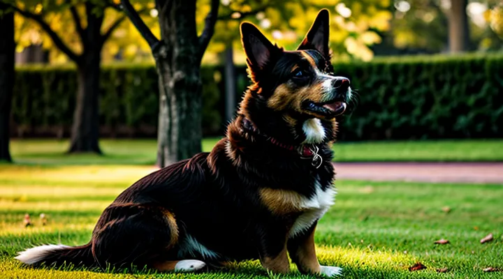 Instruction: how to understand a strange dog's intentions by its posture.