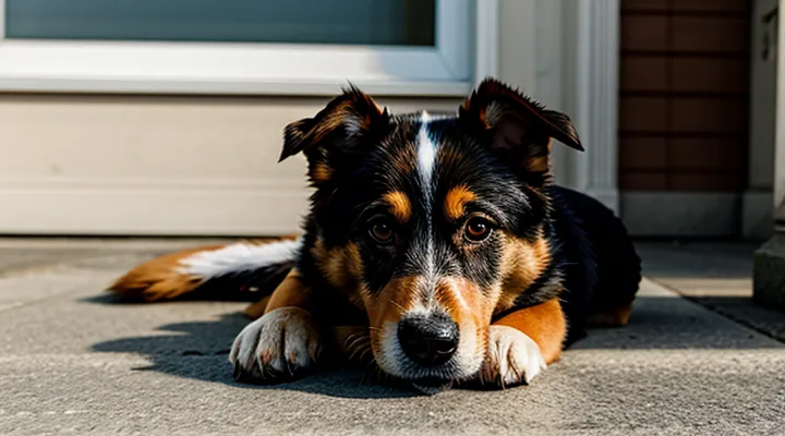 Instruction: what it means when a dog stares at you for a long time.