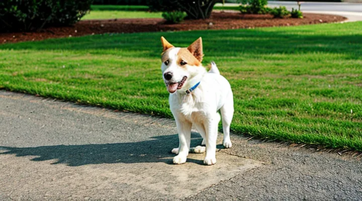 Instruction: what it means when a dog turns its back to you.