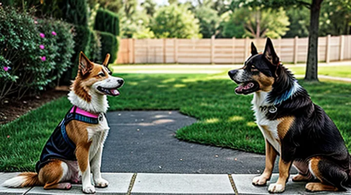 Instruction: what to do if a dog constantly barks at neighbors.