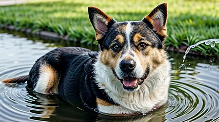 Instruction: what to do if a dog drinks too much water. Instruction: what to do if a dog drinks too much water.