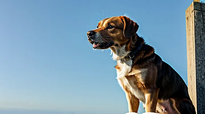 Instruction: what to do if a dog falls from a height.
