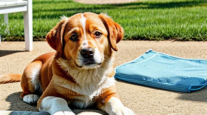 Instruction: what to do if a dog gets a sunburn.
