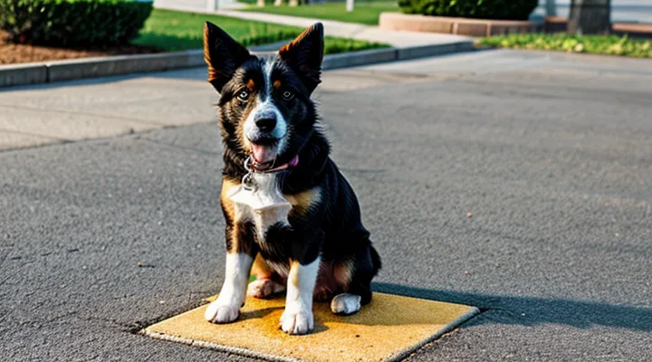 Instruction: what to do if a dog has burned its paws on hot asphalt.