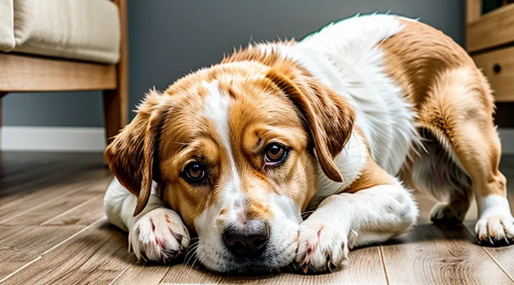 Instruction: what to do if a dog has constipation.