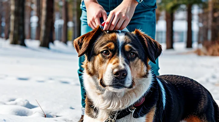 Instruction: what to do if a dog has dandruff.