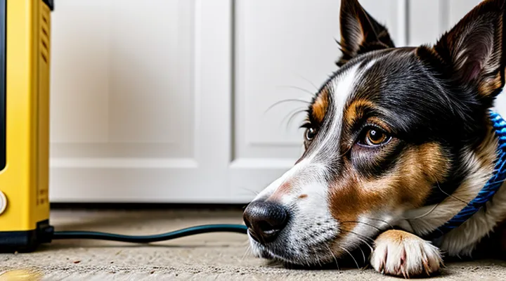 Instruction: what to do if a dog has eaten a battery.