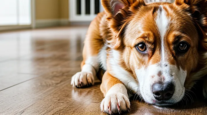 Instruction: what to do if a dog is afraid of being left home alone.