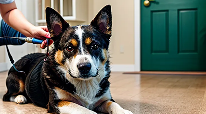 Instruction: what to do if a dog is afraid of having its nails trimmed.