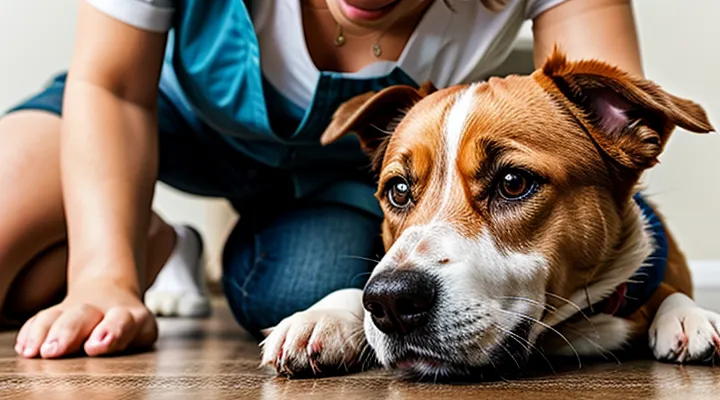 Instruction: what to do if a dog is afraid of having its teeth cleaned.
