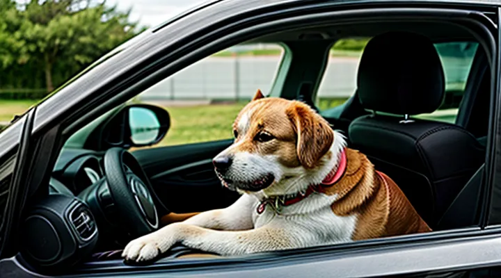 Instruction: what to do if a dog is afraid of riding in a car.