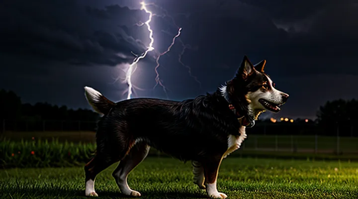 Instruction: what to do if a dog is afraid of thunder and lightning. Instruction: what to do if a dog is afraid of thunder and lightning.
